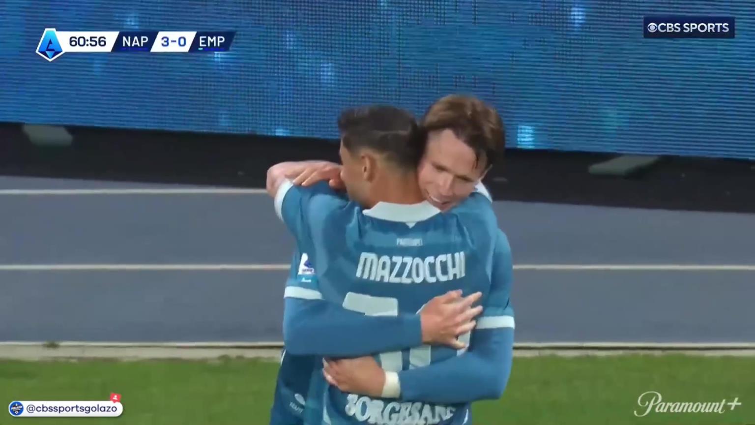 無敵雙響炮！麥克托米奈甩頭破門梅開二度！盧卡庫傳中送助攻！